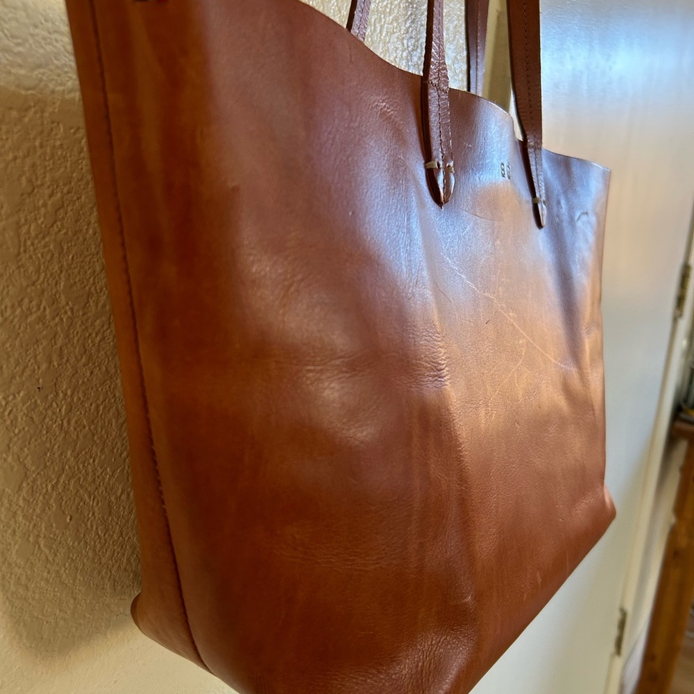 Clare V Leather Suki Tote bag - Picture 3 of 12